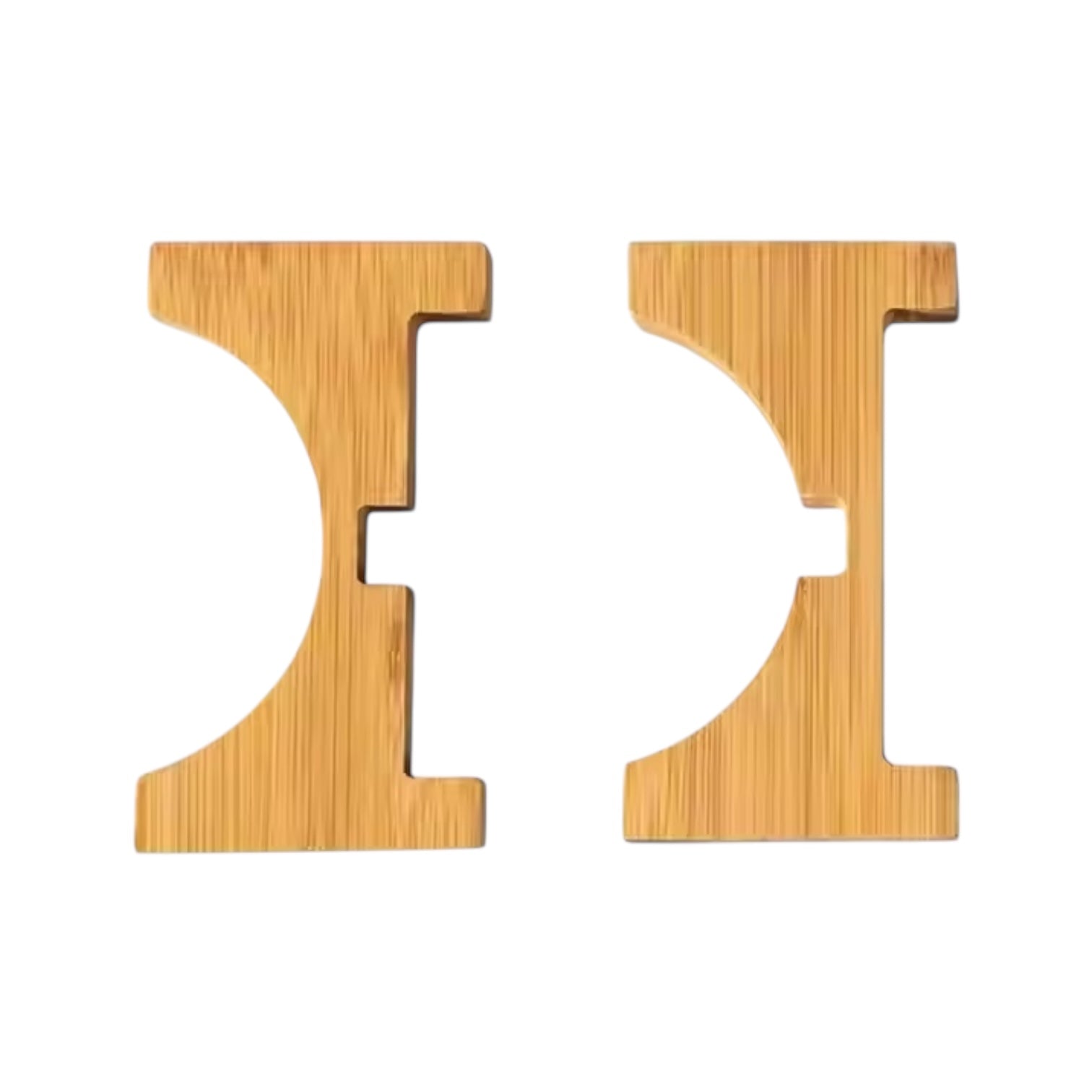 MALA – Blumentopf zylindrisch – Keramik – Weiß – Ø 9 cm – mit Bambusständer & Drainageloch