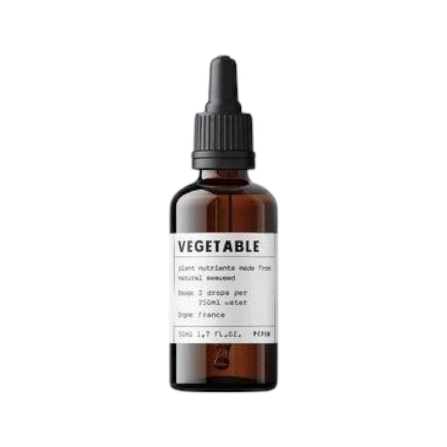 PEPIN – Flüssigdünger für Gemüse & Kräuter, 50 ml, biologisch aus Algen & Pflanzenextrakten
