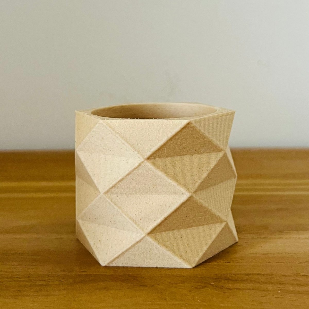 Robin Wood Topf Raute Ø5,5cm -KAKTOS