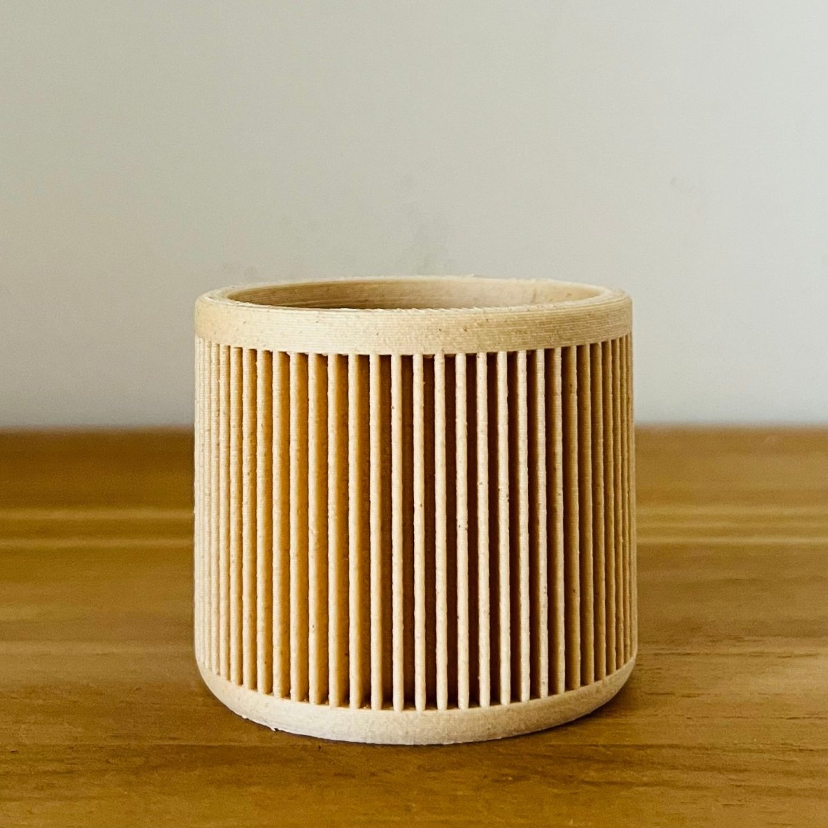 Robin Wood Topf Rillen Ø5,5cm -KAKTOS