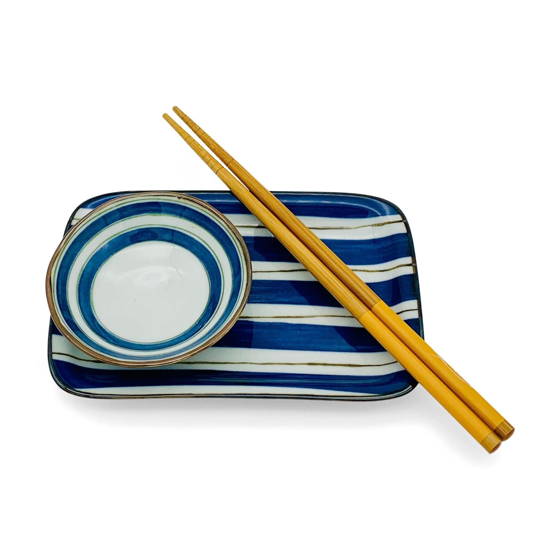 Japanisches Sushi-Set (6 Teile) für eine Person -KAKTOS Pflanzen & Zubehör