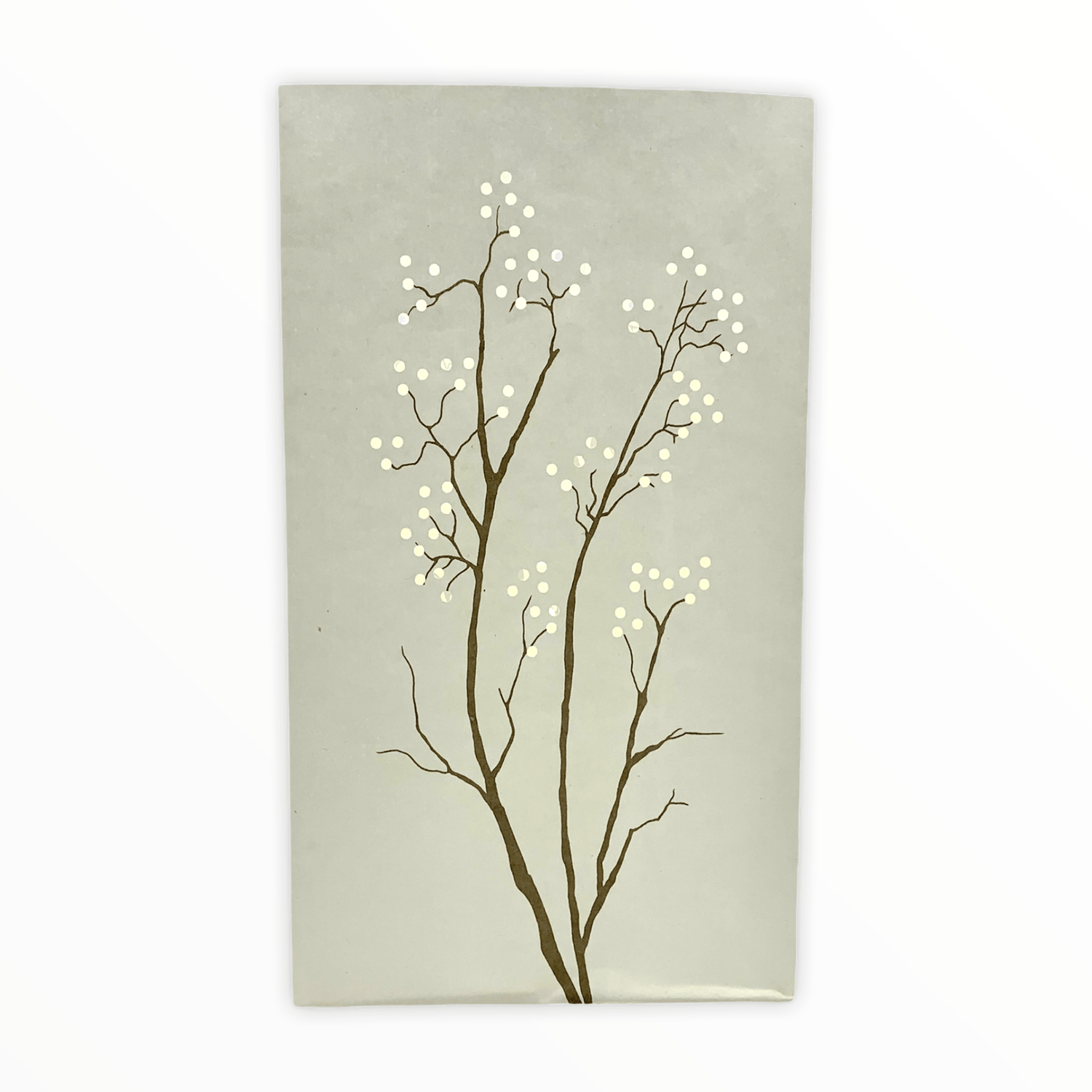 Dekorative Lichttüte &quot;Design Baum&quot; - 8er Set mit Maxi Teelichtern -KAKTOS Pflanzen &amp; Zubehör
