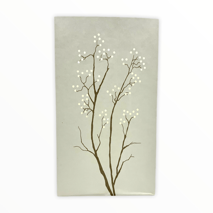 Dekorative Lichttüte &quot;Design Baum&quot; - 8er Set mit Maxi Teelichtern -KAKTOS Pflanzen &amp; Zubehör