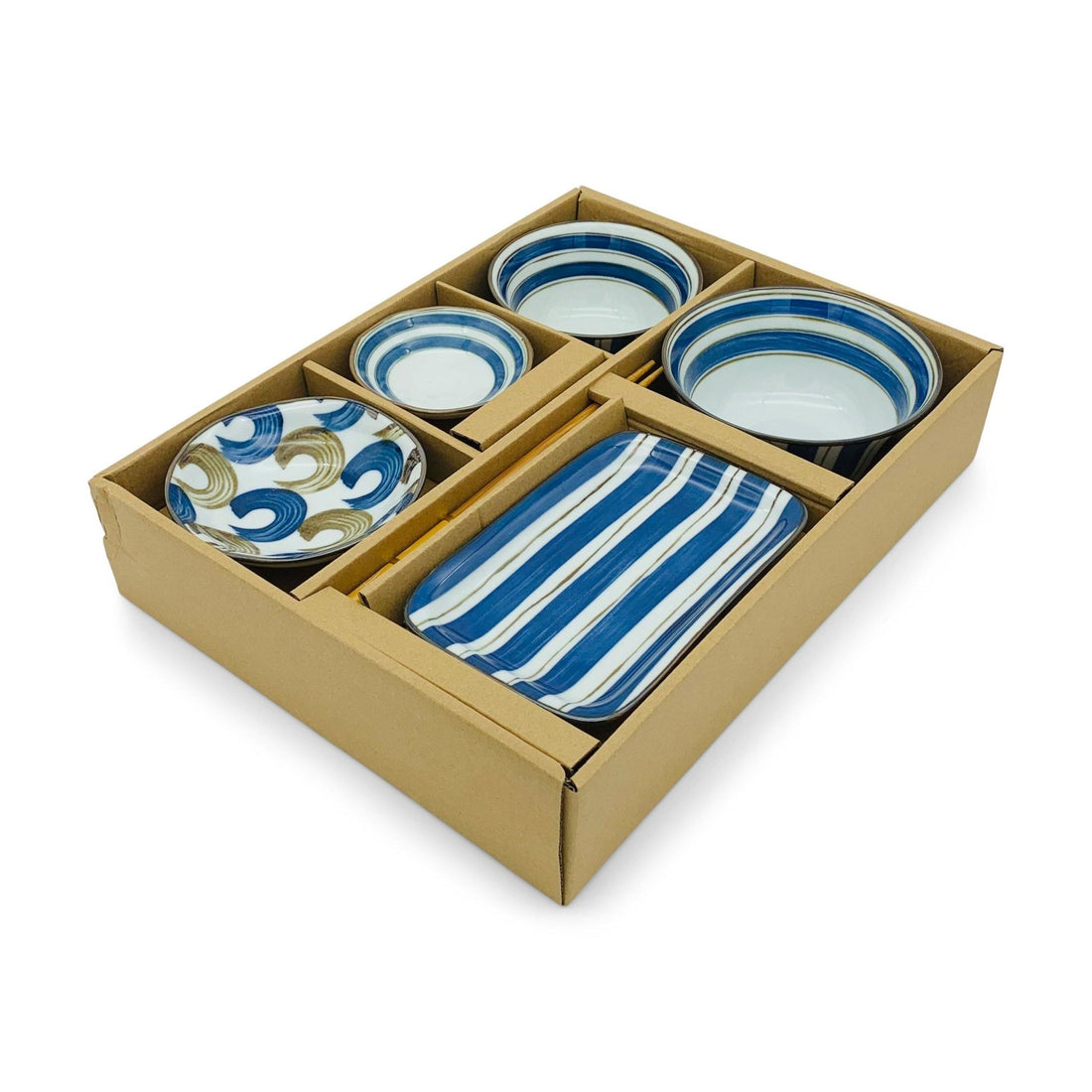 Japanisches Sushi-Set (6 Teile) für eine Person -KAKTOS Pflanzen &amp; Zubehör