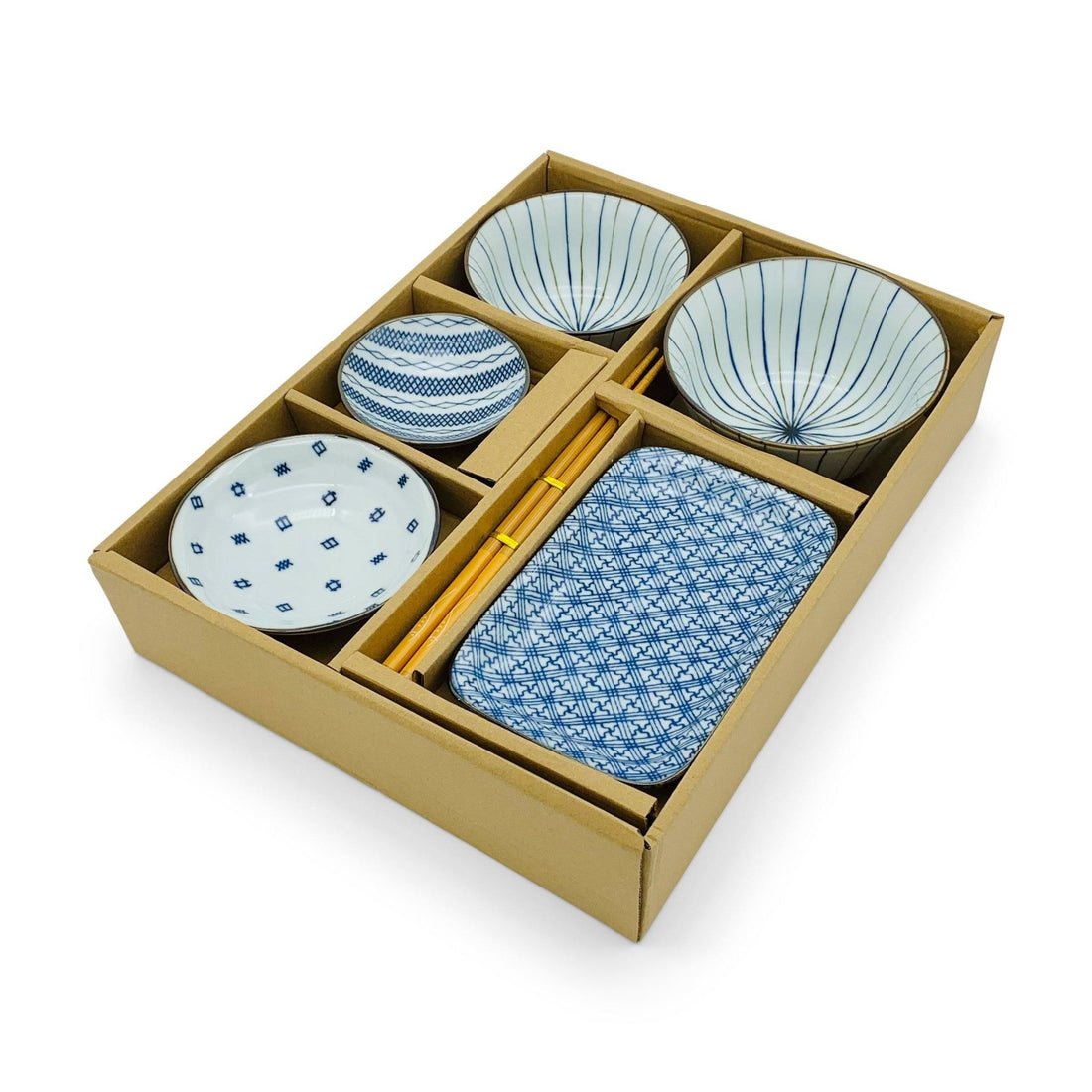 Japanisches Sushi-Set (6 Teile) für eine Person -KAKTOS Pflanzen &amp; Zubehör