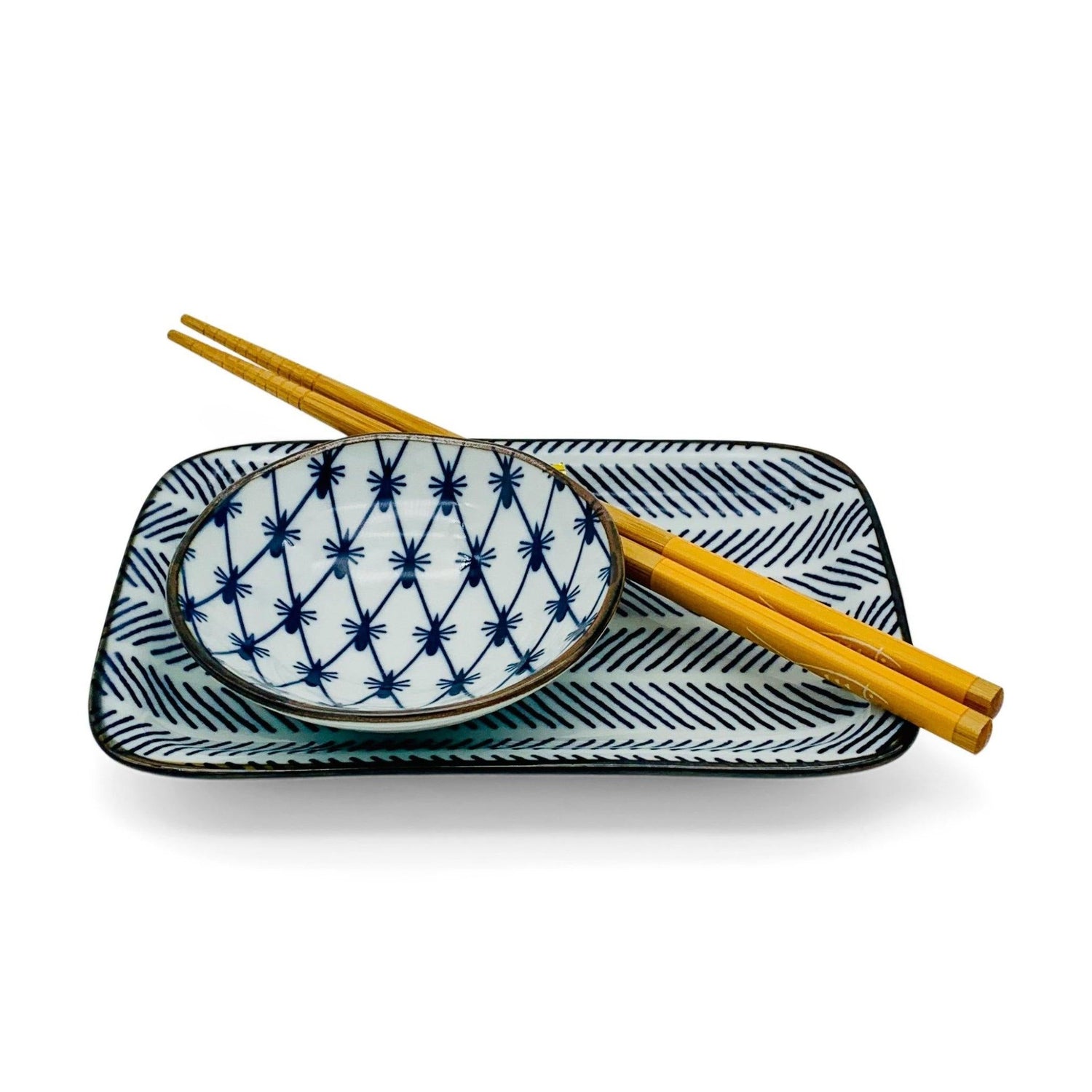 Japanisches Sushi-Set (6 Teile) für eine Person -KAKTOS Pflanzen &amp; Zubehör