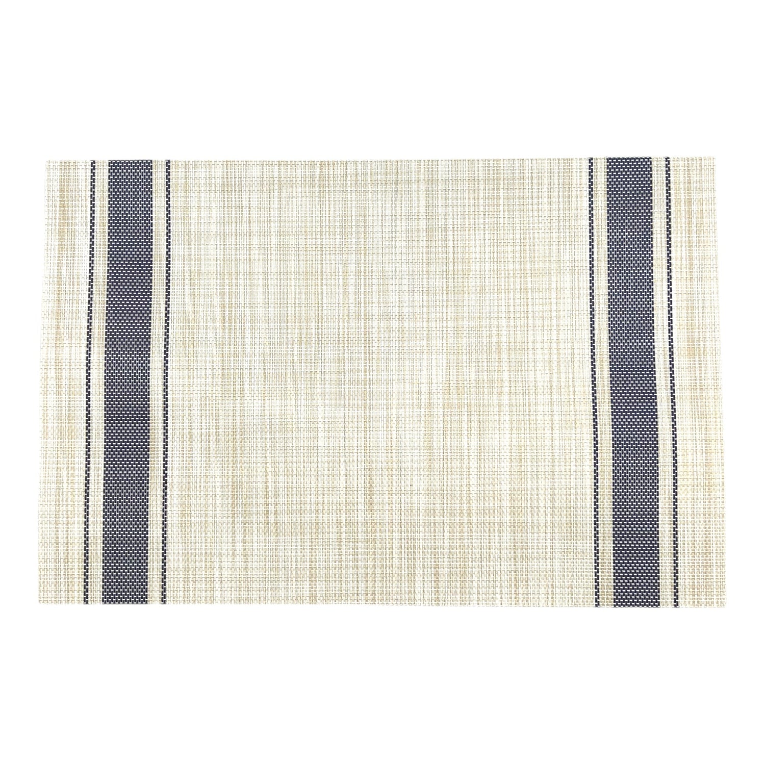Outdoor Tischset 2er-Pack, PVC, blau, 33x45 cm, Oekotex 100 -KAKTOS Pflanzen &amp; Zubehör