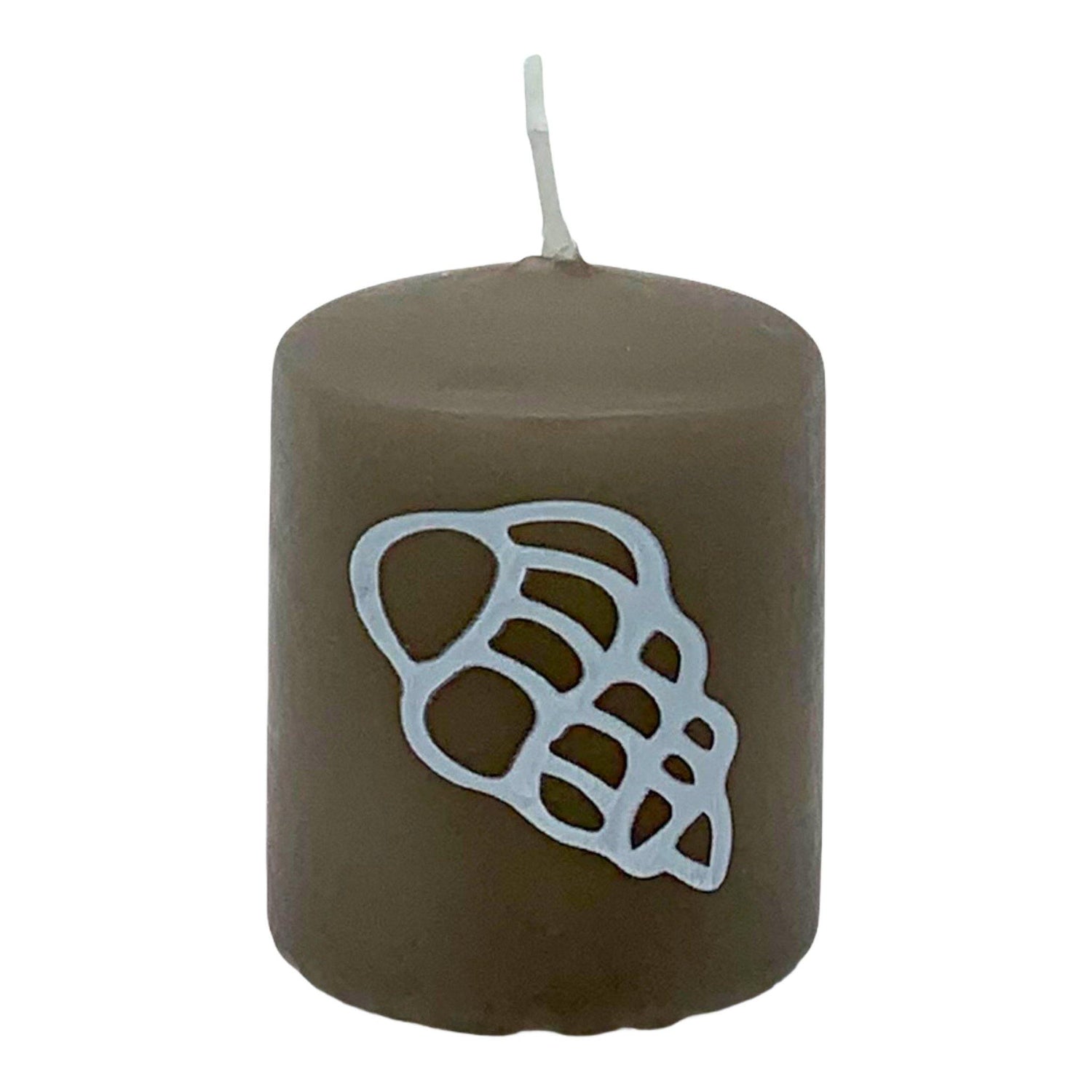 Stumpenkerzen Mix Maritim 4er Set - Safe Candle -KAKTOS Pflanzen &amp; Zubehör