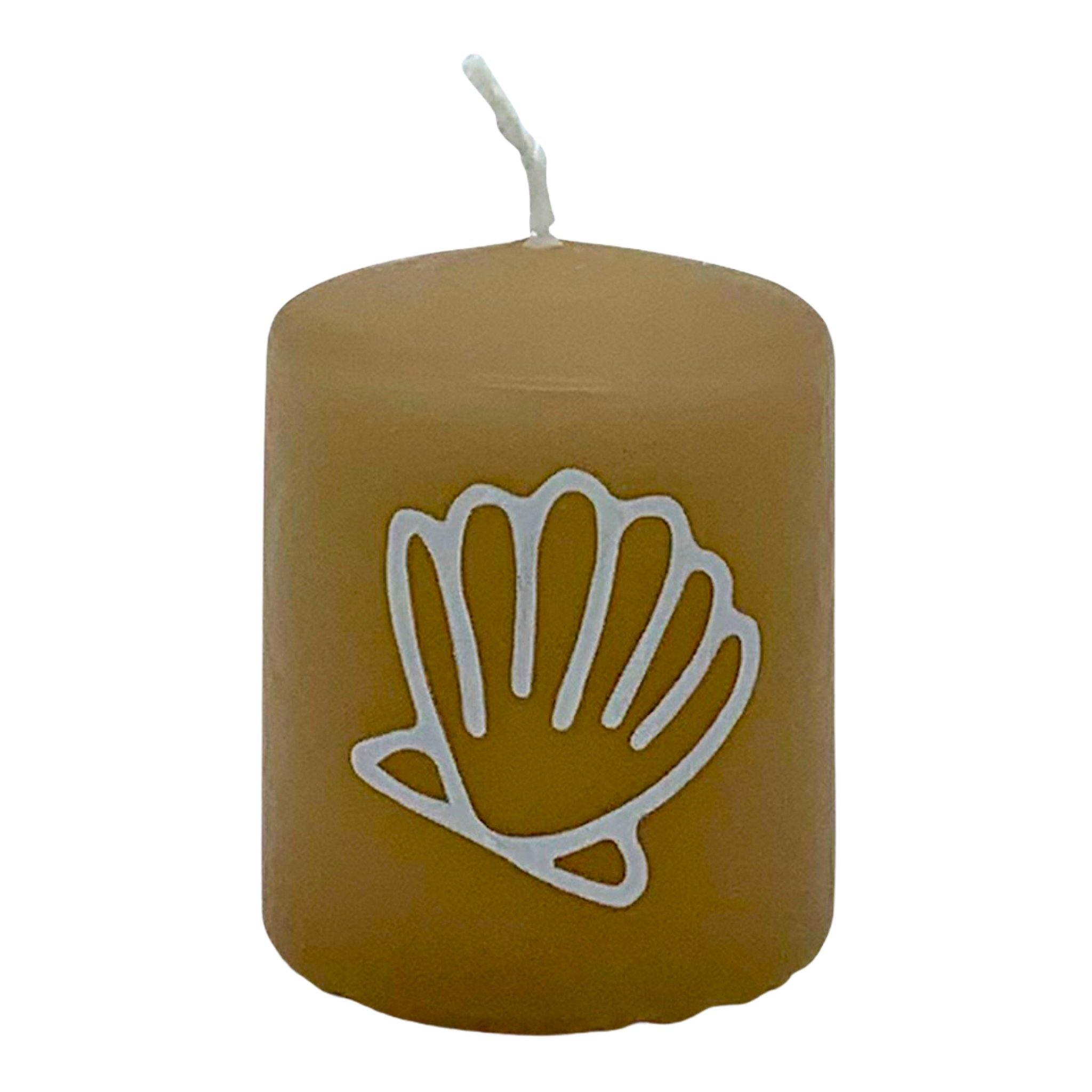 Stumpenkerzen Mix Maritim 4er Set - Safe Candle -KAKTOS Pflanzen &amp; Zubehör