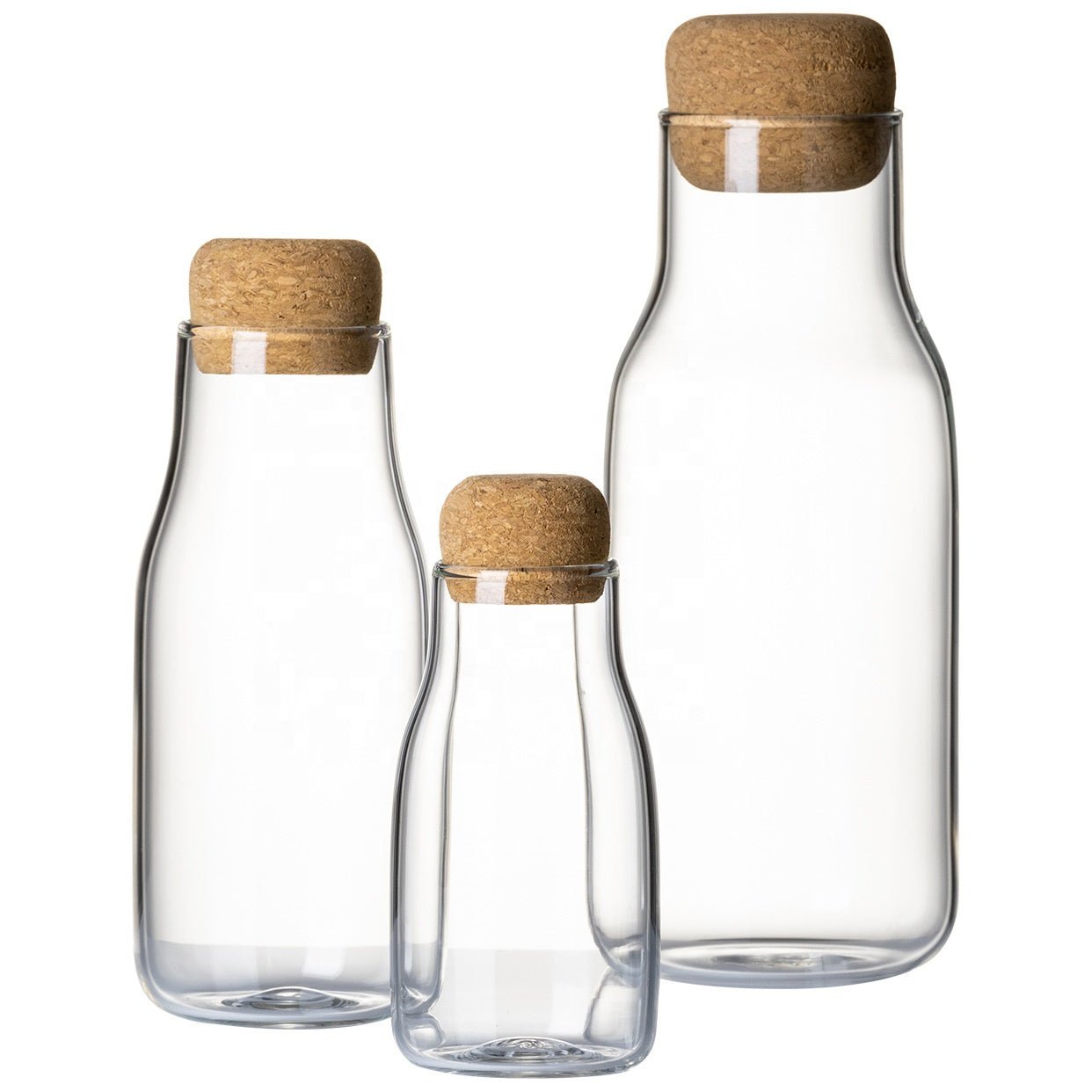Vorratsglas, Japanischer Stil mit Kork -KAKTOS Pflanzen &amp; Zubehör