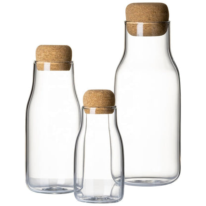 Vorratsglas, Japanischer Stil mit Kork -KAKTOS Pflanzen &amp; Zubehör